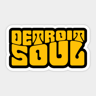 Detroit Soul Sticker